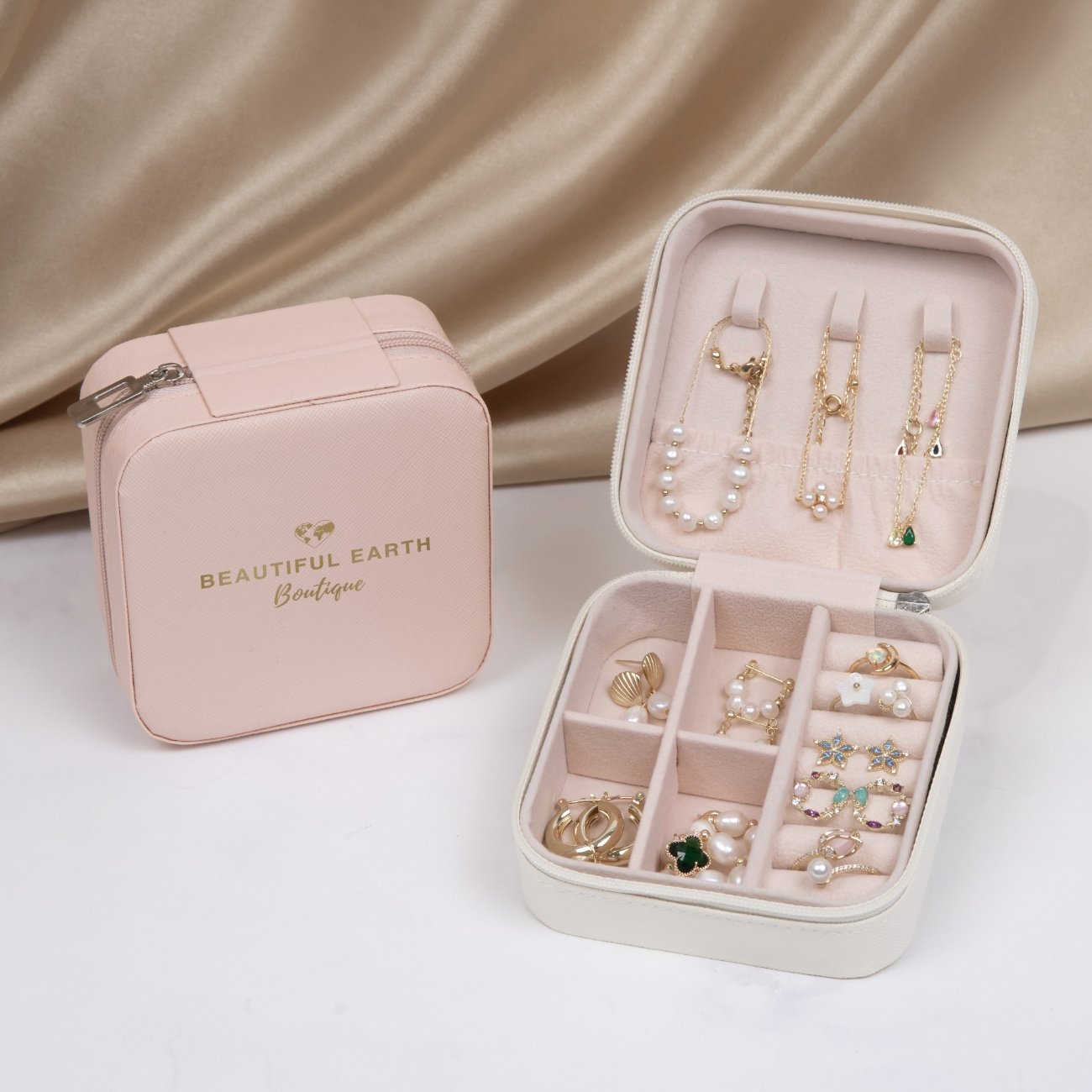 Blossom Pink Jewelry Box - Beautiful Earth Boutique