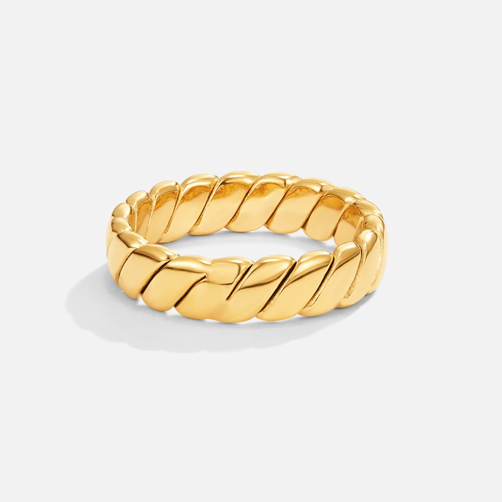 Calira Twisted Infinity Ring - Beautiful Earth Boutique
