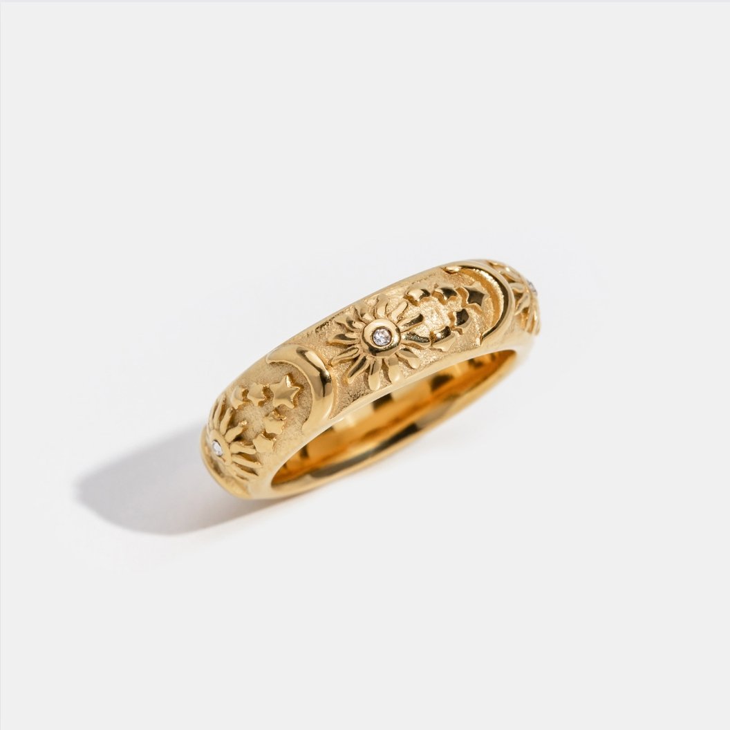 Celestial Gold Ring - Beautiful Earth Boutique