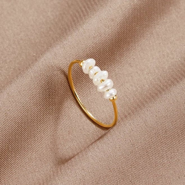 Vintage Pearl Ring, White Pearl Ring, Natural Pearl Ring, White Pearl,  Vintage Rings, June Birthstone Ring, June Ring, Solid Silver Ring - Etsy