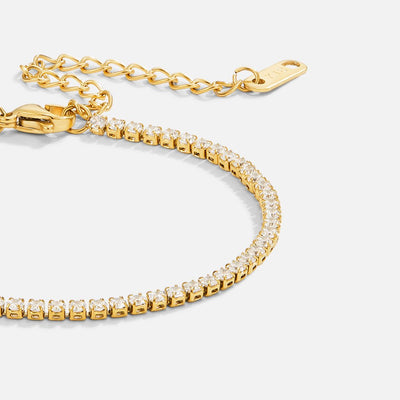 Cordelia Gold Tennis Bracelet - Beautiful Earth Boutique
