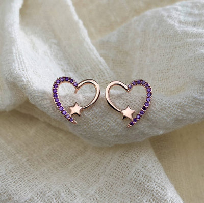 Crystal Starry Love Earrings