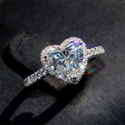 Crystal Sweetheart Ring