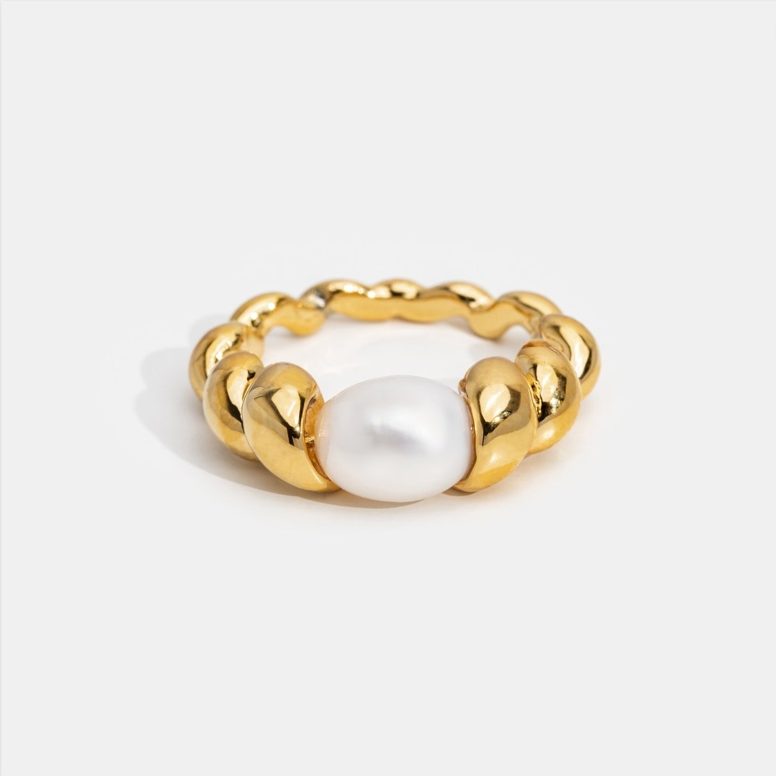 Dana Twisted Pearl Ring - Beautiful Earth Boutique