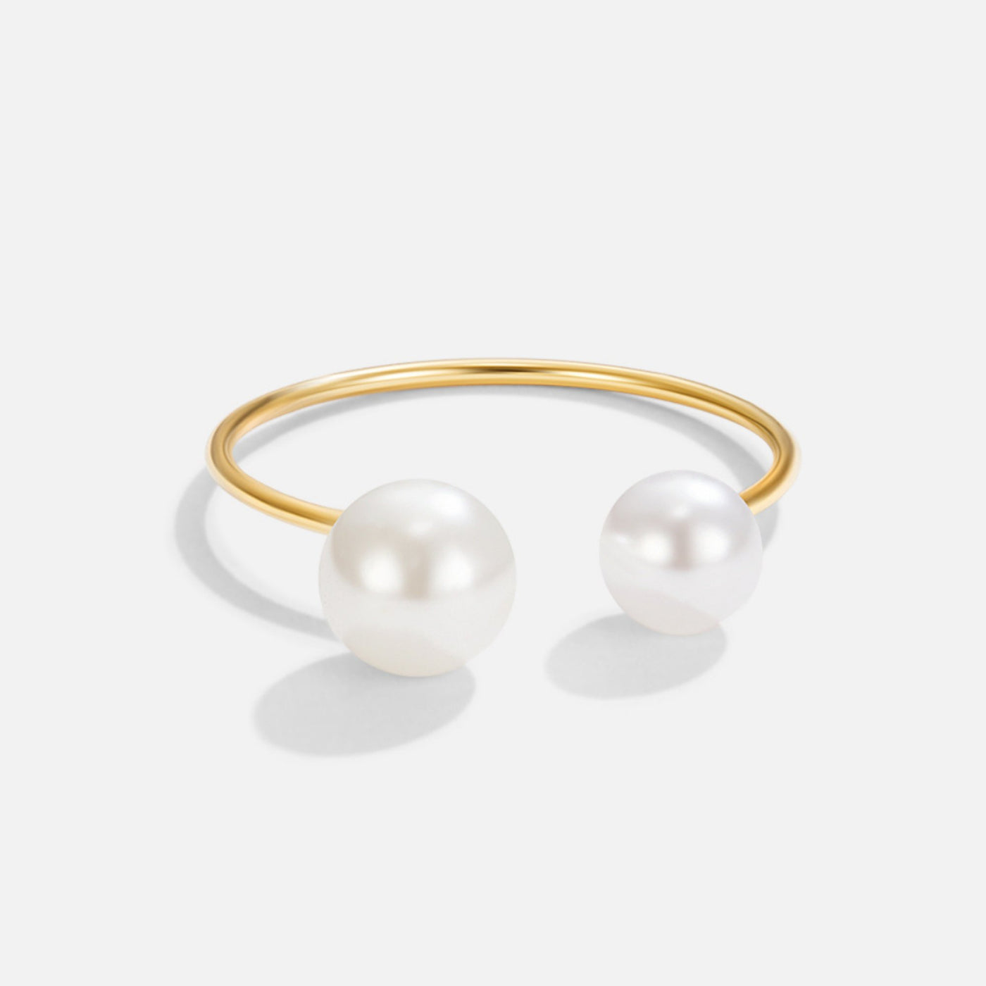 Durya Double Pearl Wrap Ring - Beautiful Earth Boutique