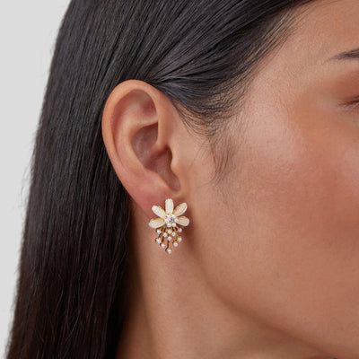 Eternal Bloom Flower Earrings - Beautiful Earth Boutique
