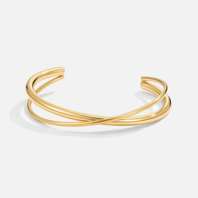 Eva Gold Twist Bracelet - Beautiful Earth Boutique