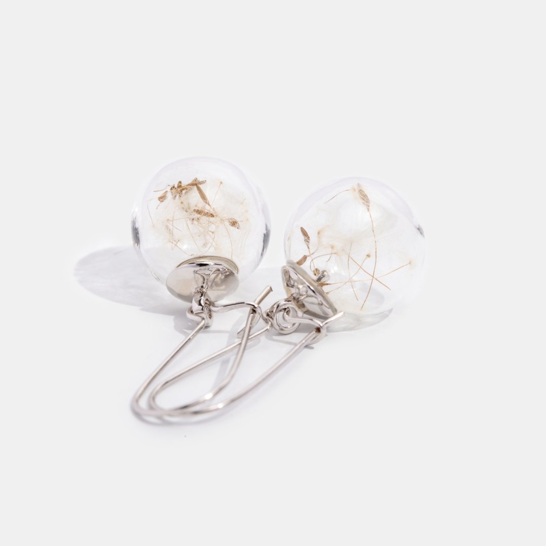 Forever Dandelion Earrings - Beautiful Earth Boutique