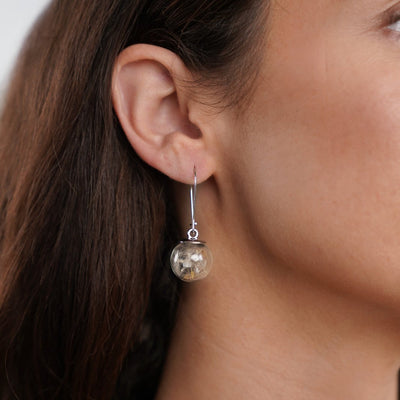Forever Dandelion Earrings - Beautiful Earth Boutique