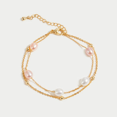 Freshwater Pearl Layered Bracelet - Beautiful Earth Boutique