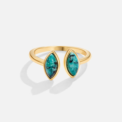 Jade Green Wrap Ring - Beautiful Earth Boutique