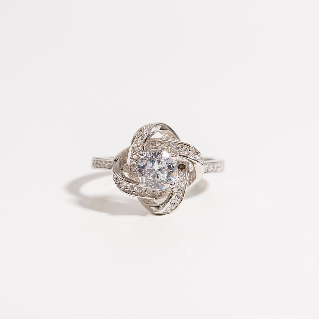 'Knotted Love' Sterling Silver Ring - Beautiful Earth Boutique