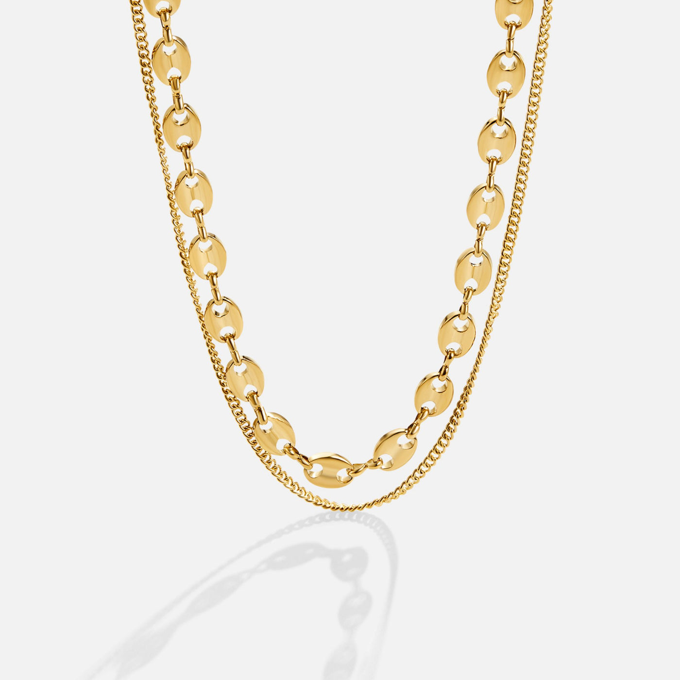 Layered Ivana Gold Necklace - Beautiful Earth Boutique