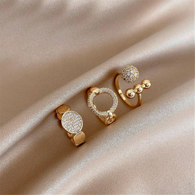 Luxury Gold Statement Rings