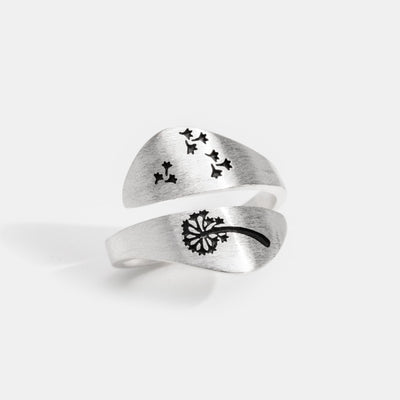 'Make A Wish' Dandelion Ring - Beautiful Earth Boutique