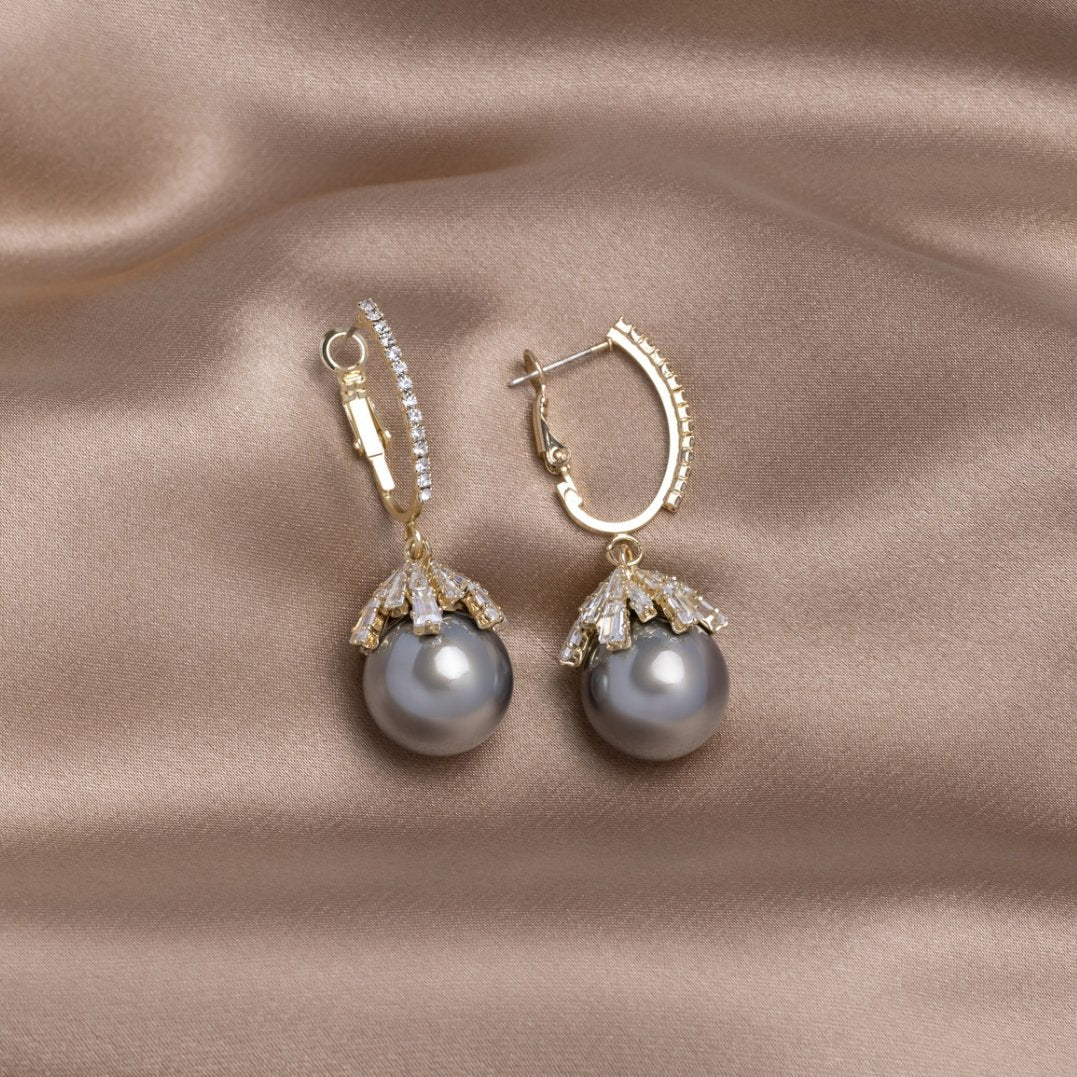 Malia Pearl Drop Earrings - Beautiful Earth Boutique