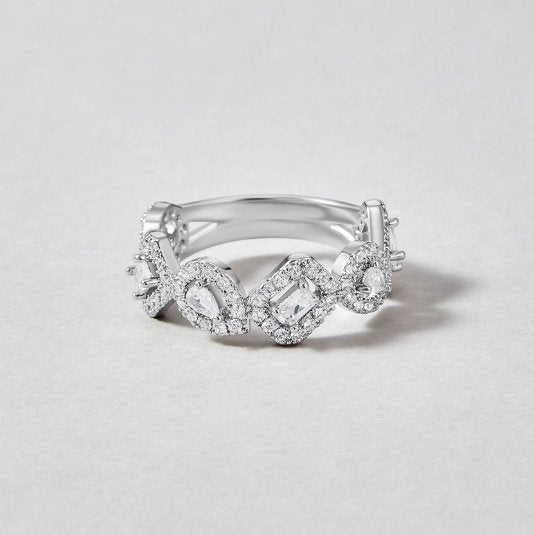 Milana Silver Crystal Ring - Beautiful Earth Boutique
