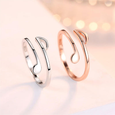 Musical Note Ring - Beautiful Earth Boutique