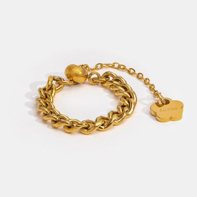 Nova Gold Chain Tassel Ring - Beautiful Earth Boutique
