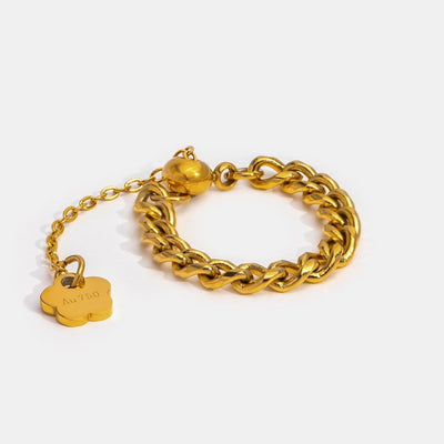Nova Gold Chain Tassel Ring - Beautiful Earth Boutique