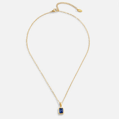 Ocean Blue Pendant Necklace - Beautiful Earth Boutique