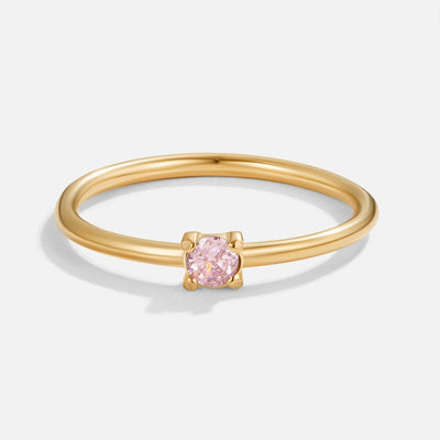 October Birthstone 18K Gold Ring - Beautiful Earth Boutique