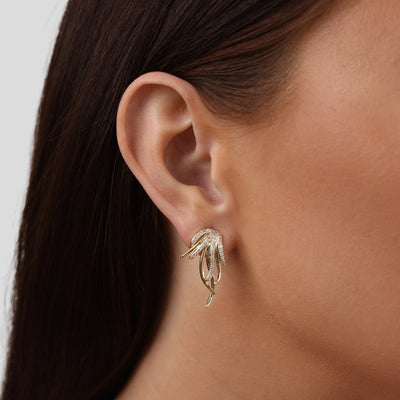 Odette Crystal Drop Earrings - Beautiful Earth Boutique