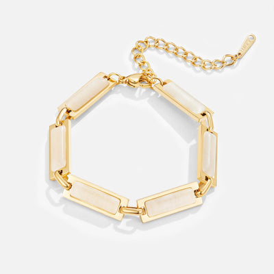 Opal Gold Baguette Bracelet - Beautiful Earth Boutique