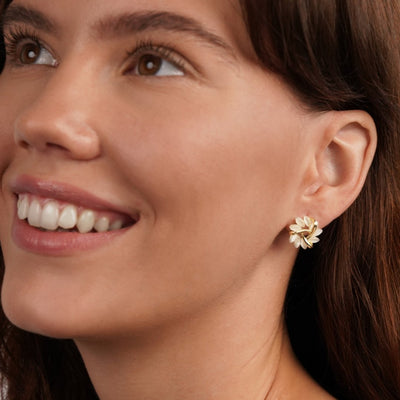 Opal Petal Earrings - Beautiful Earth Boutique