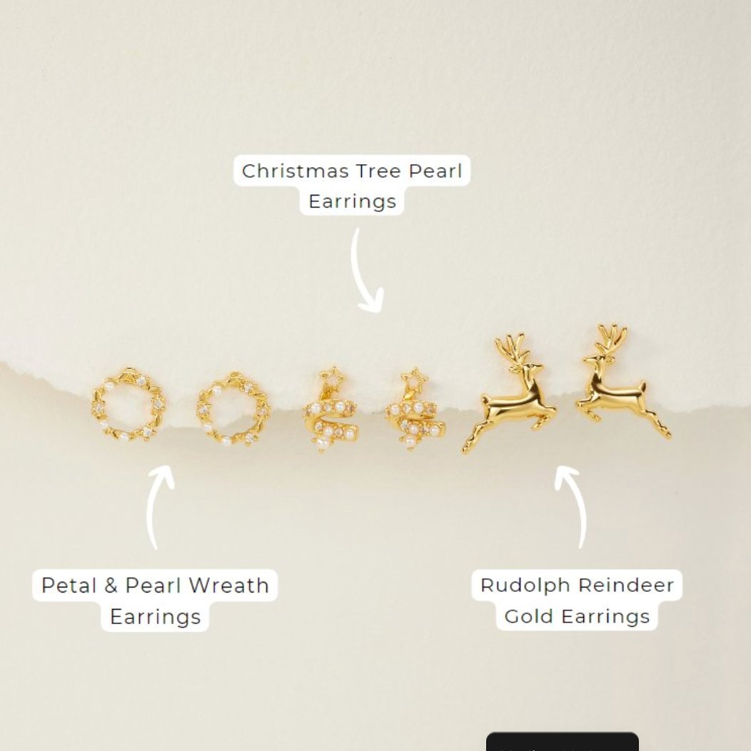 Petal & Pearl Wreath Earrings - Beautiful Earth Boutique