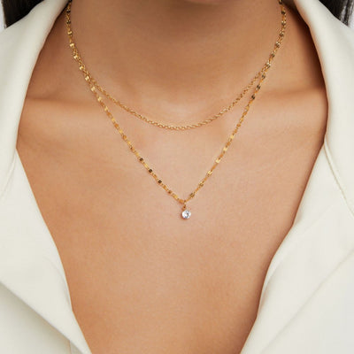 Piya Crystal Layered Necklace - Beautiful Earth Boutique