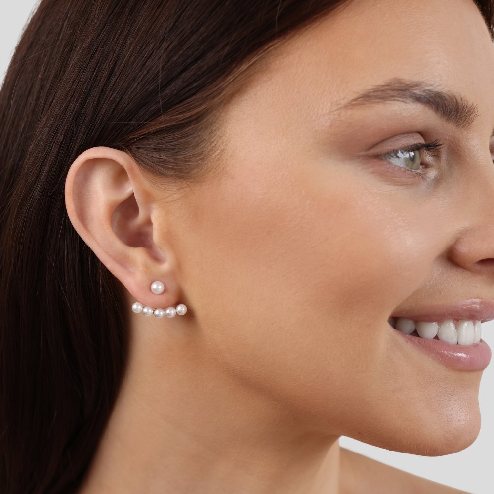 Priscilla Pearl Earrings - Beautiful Earth Boutique