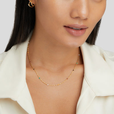 Sasha Multi-Colored Necklace - Beautiful Earth Boutique