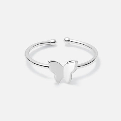 Silver Butterfly Ring - Beautiful Earth Boutique