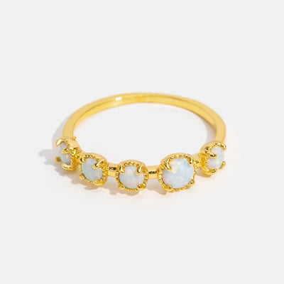 Tiffany Opal Stone Ring - Beautiful Earth Boutique