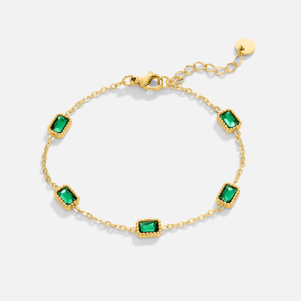 Trinity Emerald Bracelet - Beautiful Earth Boutique