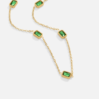 Trinity Emerald Necklace - Beautiful Earth Boutique