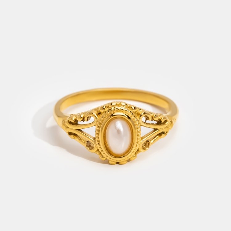 Natural South-Sea gold pearl ring – Delphi Antiques (Dublin)
