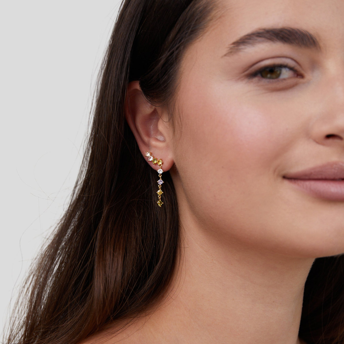 Willow Drop Crystal Earrings - Beautiful Earth Boutique