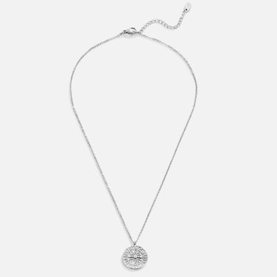 Zodiac Coin Silver Necklace - Beautiful Earth Boutique
